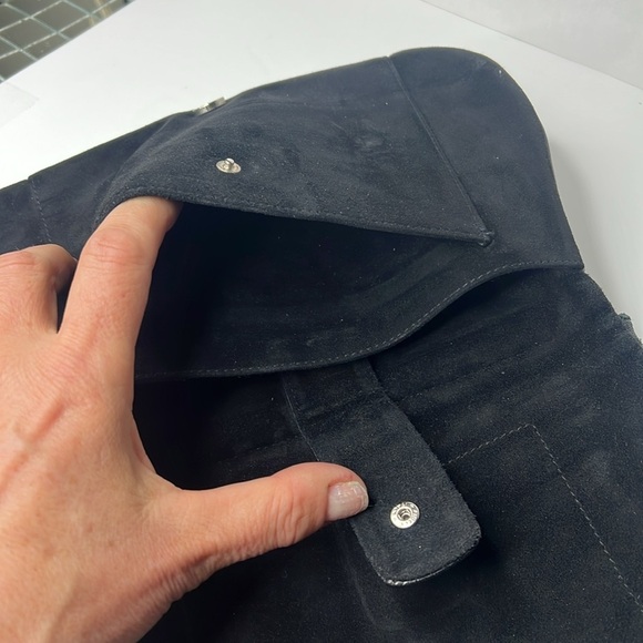 Leather Vintage Intrecciato Shoulder Bag - Made in Italy - Picture 10 of 12